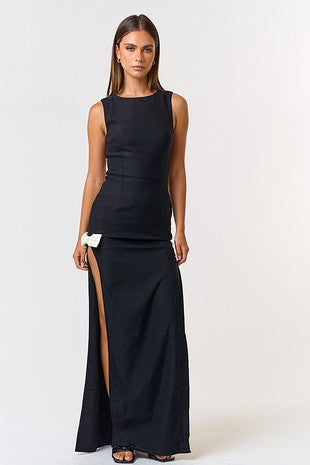 Midnight Elegance Maxi Dress image 0